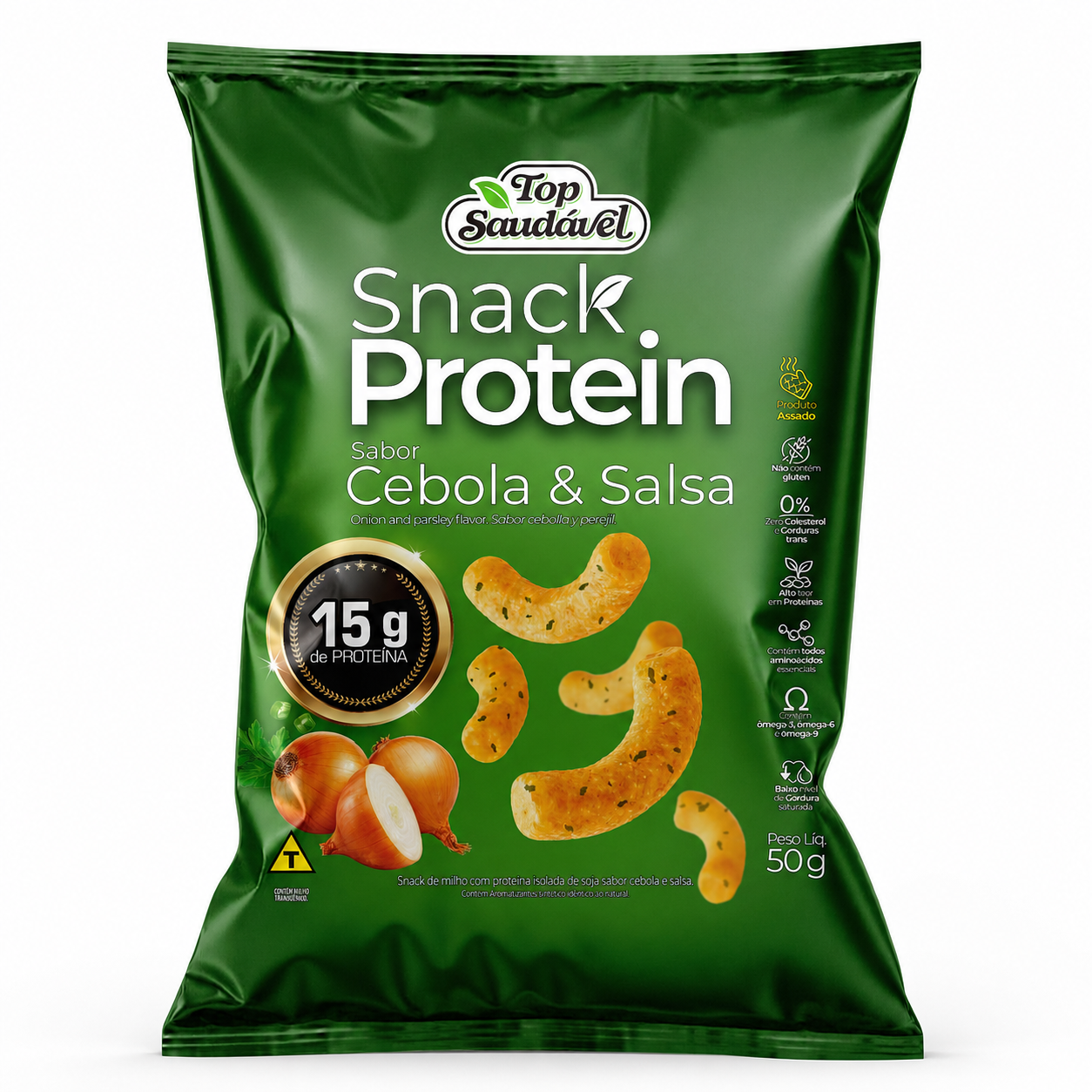 Snack Protein Sabor Cebola & Salsa