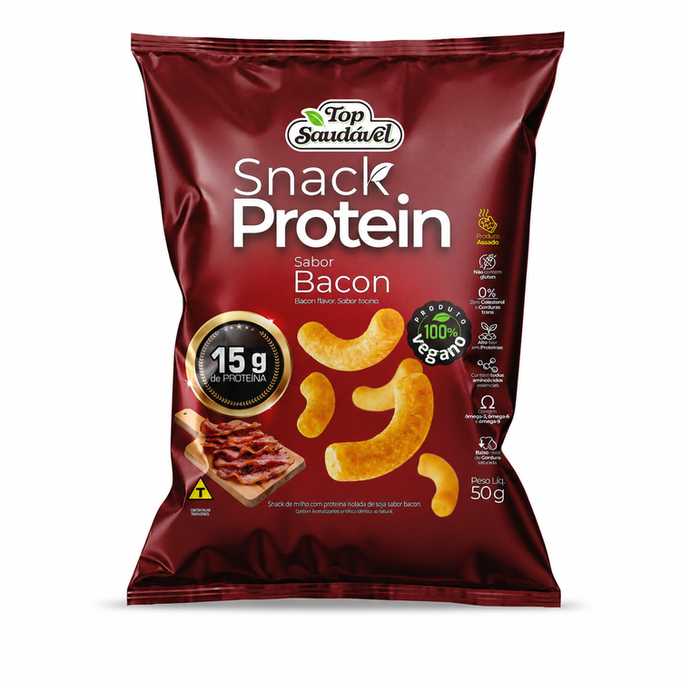 Snack Protein Sabor Bacon